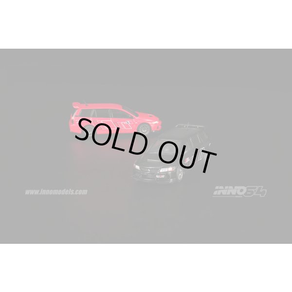 画像4: INNO Models 1/64 Mitsubishi Lancer Evolution IX Wagon 2005 Ralliart Black (4)
