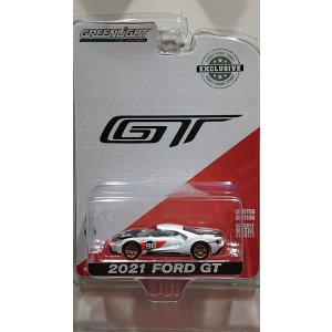 画像: GREEN LiGHT EXCLUSIVE 1/64 2021 Ford GT # 98 Ford GT Heritage Edition Ken Miles and Lloyd Ruby 1966 24h Daytona Tribute
