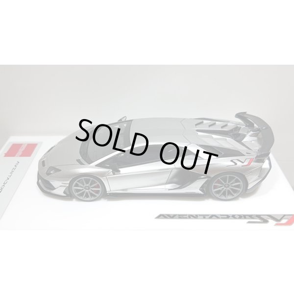 画像9: EIDOLON 1/43 Lamborghini Aventador SVJ 2018 (Nireo wheel) Silver (Style Package) Limited 50 pcs. (9)