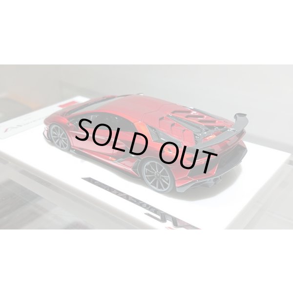 画像12: EIDOLON 1/43 Lamborghini Aventador SVJ 2018 (Nireo wheel) Rosso Efest (Style Package) Limited 100 pcs. (12)