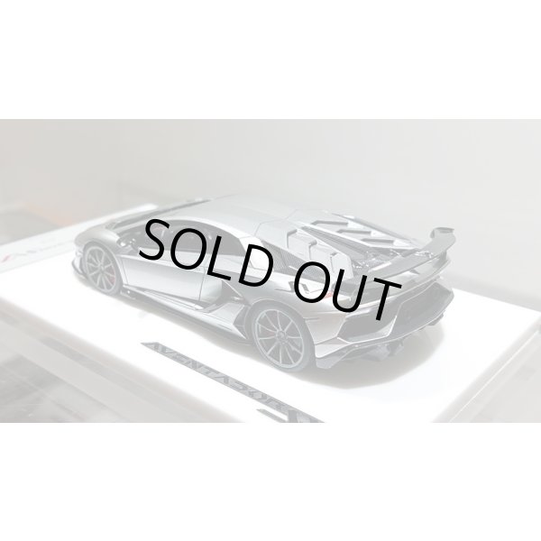 画像12: EIDOLON 1/43 Lamborghini Aventador SVJ 2018 (Nireo wheel) Silver (Style Package) Limited 50 pcs. (12)