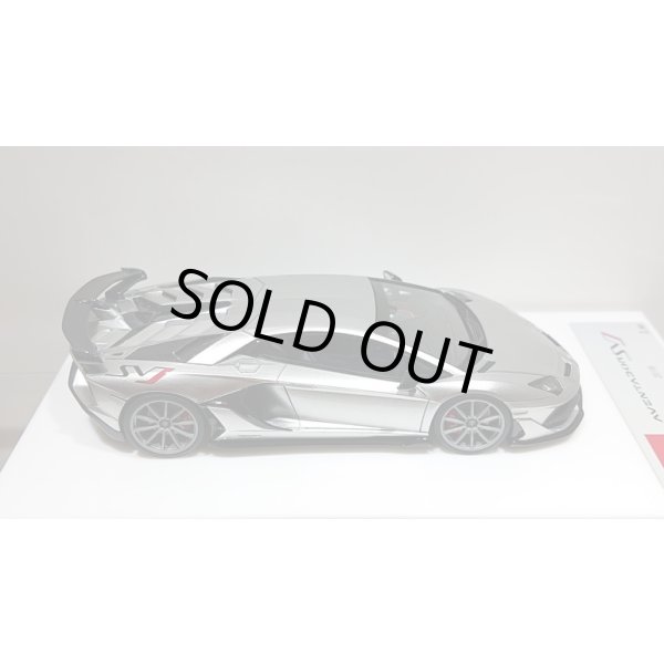 画像10: EIDOLON 1/43 Lamborghini Aventador SVJ 2018 (Nireo wheel) Silver (Style Package) Limited 50 pcs. (10)
