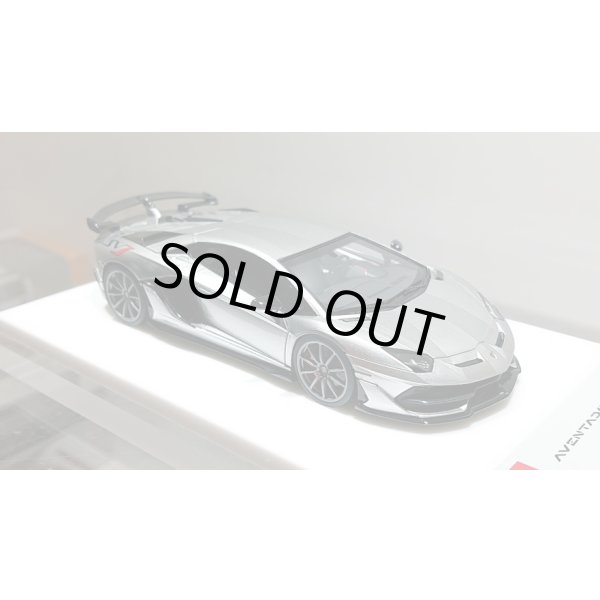 画像11: EIDOLON 1/43 Lamborghini Aventador SVJ 2018 (Nireo wheel) Silver (Style Package) Limited 50 pcs. (11)