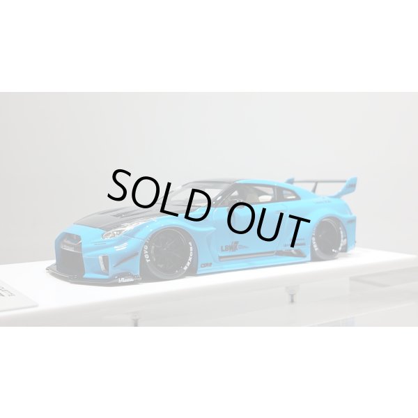 画像1: EIDOLON 1/43 LB-Silhouette WORKS GT 35GT-RR Miami Blue Limited 60 pcs. (1)