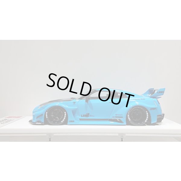 画像2: EIDOLON 1/43 LB-Silhouette WORKS GT 35GT-RR Miami Blue Limited 60 pcs. (2)