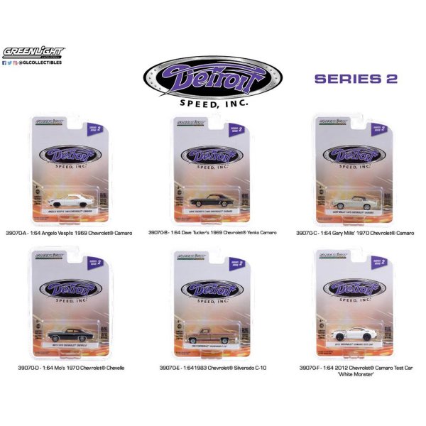 画像1: GREEN LiGHT 1/64 Detroit Speed, Inc. Series 2 (1)