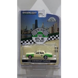 画像: GREEN LiGHT EXCLUSIVE 1/64 1987 Chevrolet Caprice - Chicago Checker Taxi Affl, Inc.