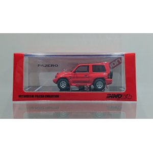 画像: INNO Models 1/64 Mitsubishi Pajero Evolution Red