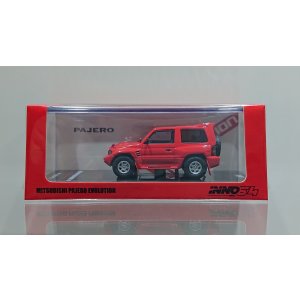画像: INNO Models 1/64 Mitsubishi Pajero Evolution Red