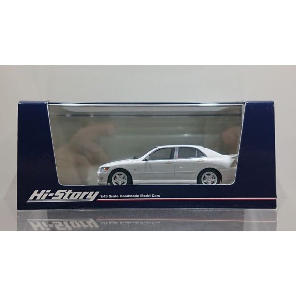 画像1: Hi Story 1/43 Toyota ALTEZZA RS200 TRD (1998) Super White 2 (1)