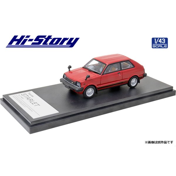 画像2: Hi Story 1/43 Toyota Starlet Si (1982) Lovely Red (2)