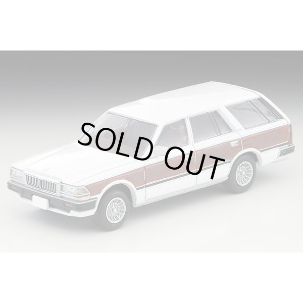 画像2: TOMYTEC 1/64 Limited Vintage NEO Nissan Cedric Wagon V20E GL Custom Ver. (White / Wood grain) (2)