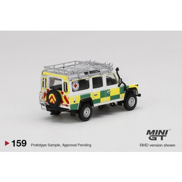 画像3: MINI GT 1/64 Land Rover Defender 110 British Red Cross Search & Rescue (3)