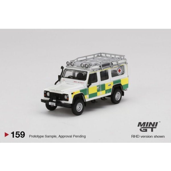 画像2: MINI GT 1/64 Land Rover Defender 110 British Red Cross Search & Rescue (2)