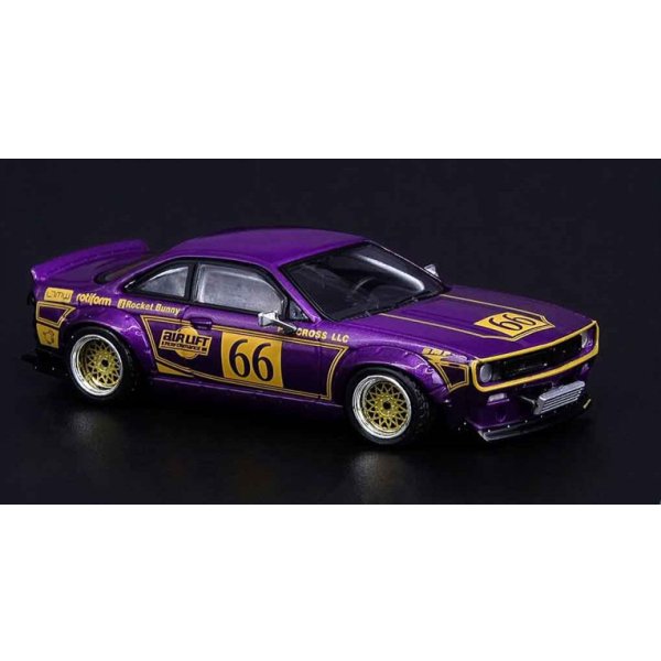 画像2: INNO Models 1/64 Nissan Silvia S14 ROCKET BUNNY BOSS AERO M Purple (2)