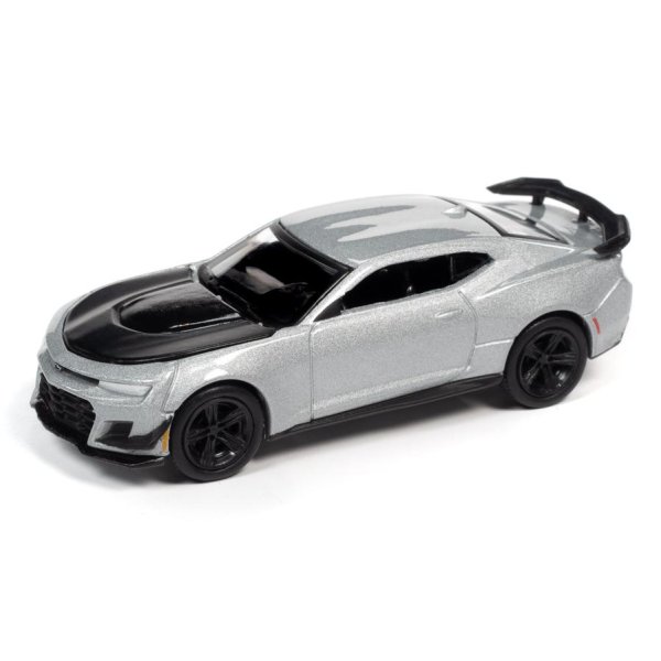 画像2: auto world 1/64 2019 Chevy Camaro ZL1 1LE Satin Steel / Black (2)
