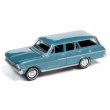 画像2: auto world 1/64 1963 Chevy II 400 Nova Station Wagon Azure Aqua (2)