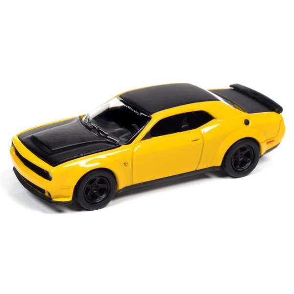 画像2: auto world 1/64 2019 Dodge Challenger Demon Yellow / Black (2)
