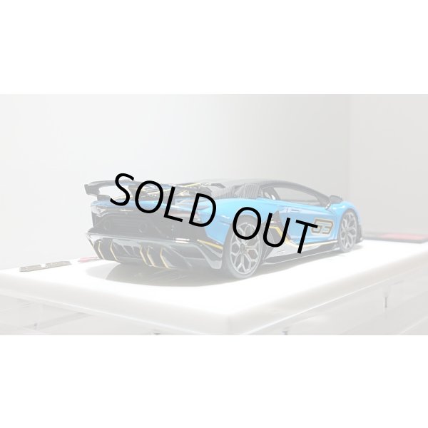 画像10: EIDOLON 1/43 Lamborghini Aventador SVJ 63 2018 Azzurro Pearl Limited 30 pcs. (10)