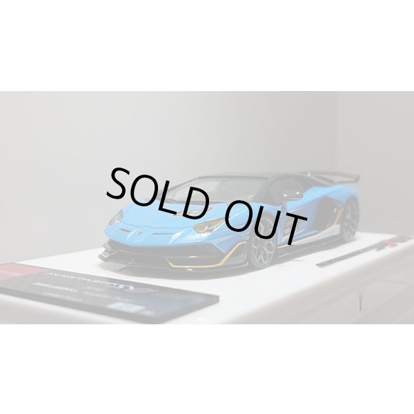 画像9: EIDOLON 1/43 Lamborghini Aventador SVJ 63 2018 Azzurro Pearl Limited 30 pcs. (9)