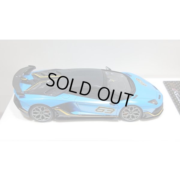 画像8: EIDOLON 1/43 Lamborghini Aventador SVJ 63 2018 Azzurro Pearl Limited 30 pcs. (8)