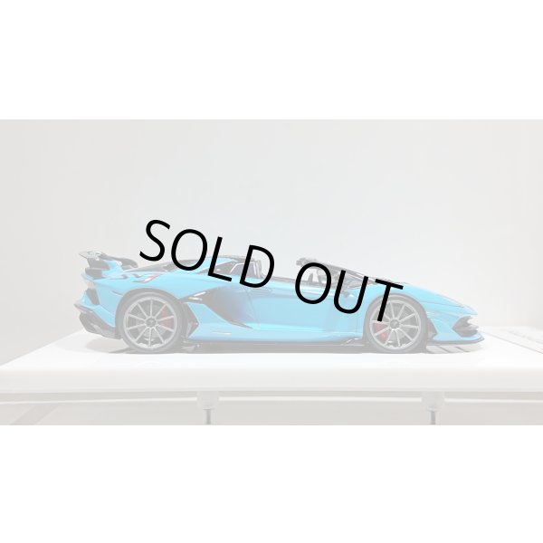 画像6: EIDOLON 1/43 Lamborghini Aventador SVJ Roadster 2019 (Nireo wheel) Blu Grauco Limited 40 pcs. (6)