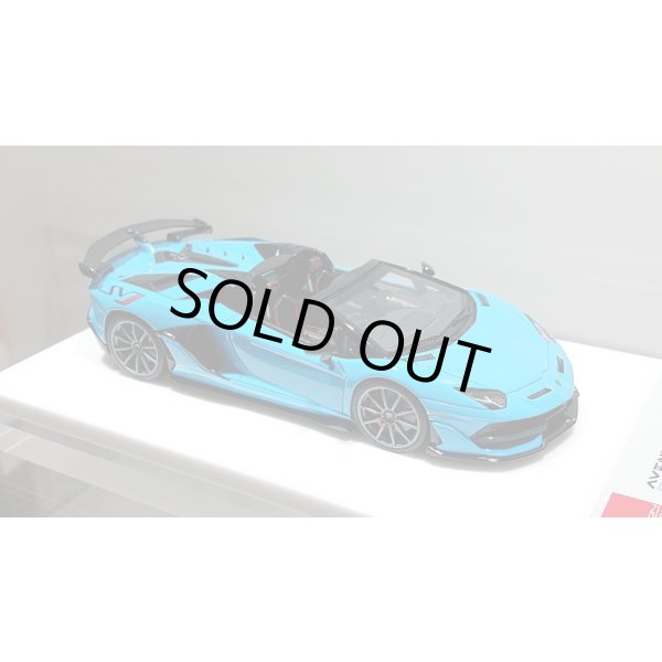 画像11: EIDOLON 1/43 Lamborghini Aventador SVJ Roadster 2019 (Nireo wheel) Blu Grauco Limited 40 pcs. (11)