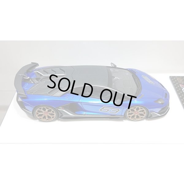 画像8: EIDOLON 1/43 Lamborghini Aventador SVJ 63 2018 Blu Nethans Limited 63 pcs. (8)