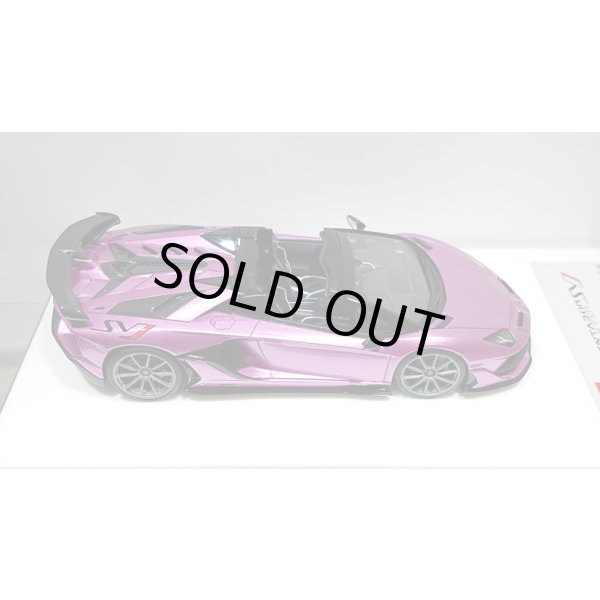 画像8: EIDOLON 1/43 Lamborghini Aventador SVJ Roadster 2019 (Nireo wheel) Viola 30th (Purple Metallic) Limited 50 pcs. (8)