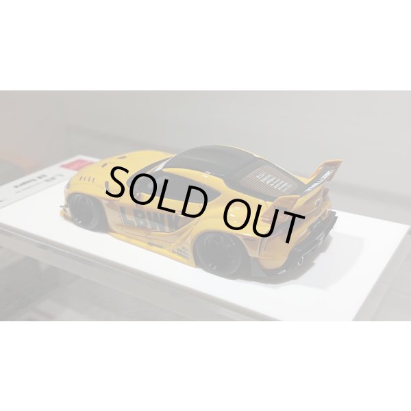 画像12: EIDOLON 1/43 LB WORKS GR Supra 6 spork wheel Lightning Yellow Limited 60 pcs. (12)