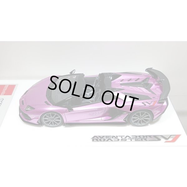 画像4: EIDOLON 1/43 Lamborghini Aventador SVJ Roadster 2019 (Nireo wheel) Viola 30th (Purple Metallic) Limited 50 pcs. (4)
