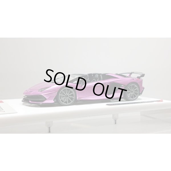 画像1: EIDOLON 1/43 Lamborghini Aventador SVJ Roadster 2019 (Nireo wheel) Viola 30th (Purple Metallic) Limited 50 pcs. (1)
