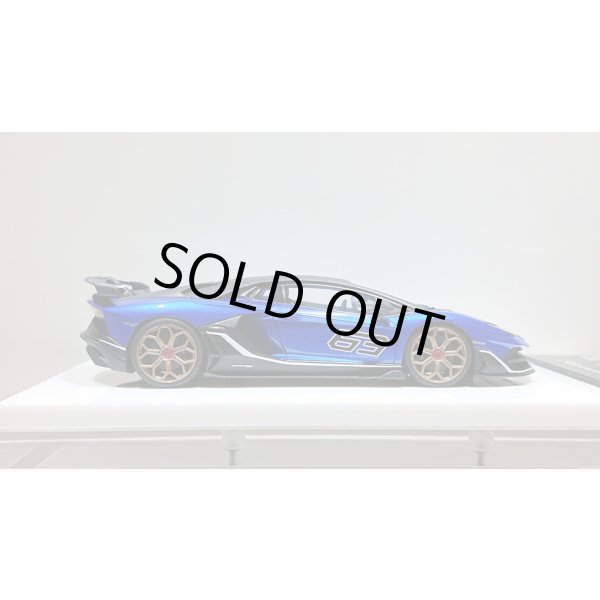 画像6: EIDOLON 1/43 Lamborghini Aventador SVJ 63 2018 Blu Nethans Limited 63 pcs. (6)