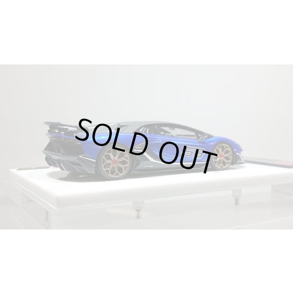 画像7: EIDOLON 1/43 Lamborghini Aventador SVJ 63 2018 Blu Nethans Limited 63 pcs. (7)