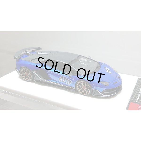 画像11: EIDOLON 1/43 Lamborghini Aventador SVJ 63 2018 Blu Nethans Limited 63 pcs. (11)