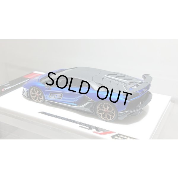 画像12: EIDOLON 1/43 Lamborghini Aventador SVJ 63 2018 Blu Nethans Limited 63 pcs. (12)