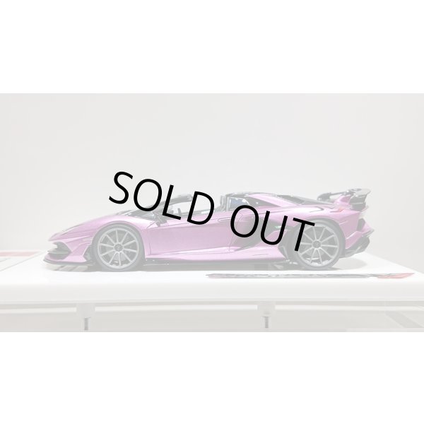 画像2: EIDOLON 1/43 Lamborghini Aventador SVJ Roadster 2019 (Nireo wheel) Viola 30th (Purple Metallic) Limited 50 pcs. (2)