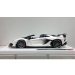 画像2: EODOLON 1/43 Lamborghini Aventador SVJ Roadster 2019 (Nireo wheel) Matte Pearl White Limited 80 pcs. (2)
