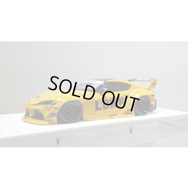画像1: EIDOLON 1/43 LB WORKS GR Supra 6 spork wheel Lightning Yellow Limited 60 pcs. (1)