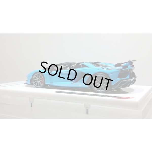 画像3: EIDOLON 1/43 Lamborghini Aventador SVJ Roadster 2019 (Nireo wheel) Blu Grauco Limited 40 pcs. (3)