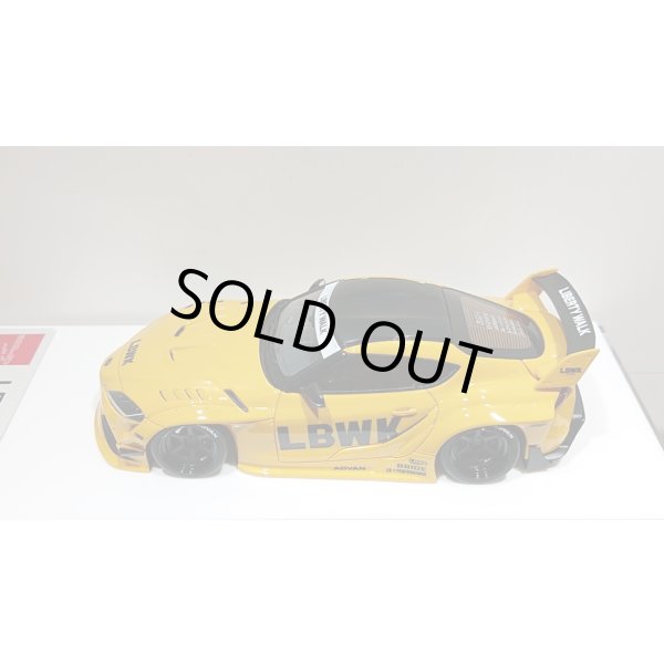 画像4: EIDOLON 1/43 LB WORKS GR Supra 6 spork wheel Lightning Yellow Limited 60 pcs. (4)