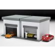 画像12: TOMYTEC 1/64 Tomicarama Vintage 08b Garage (White) (12)