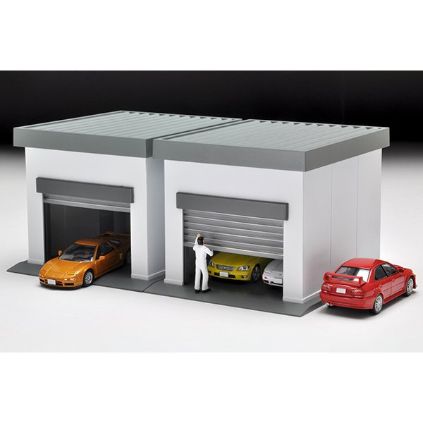 画像12: TOMYTEC 1/64 Tomicarama Vintage 08b Garage (White) (12)