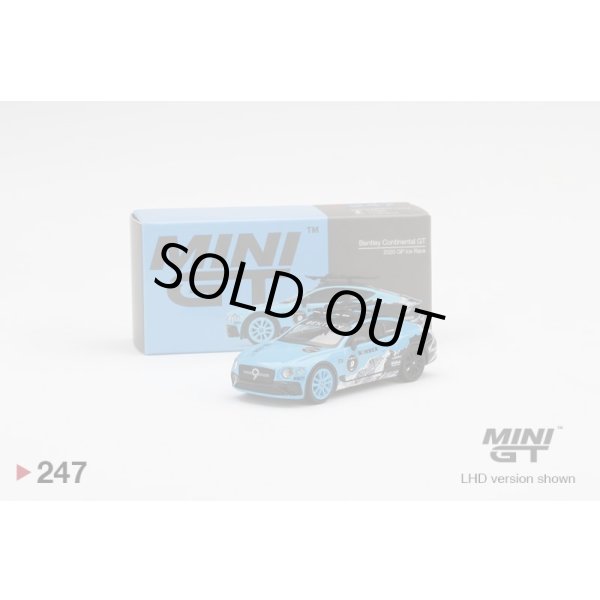画像1: MINI GT 1/64 Bentley Continental GT GP Ice Race 2020 (LHD) (1)
