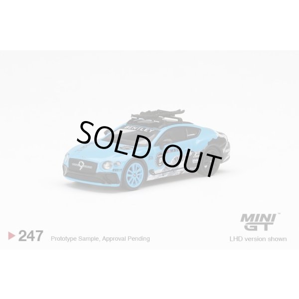画像2: MINI GT 1/64 Bentley Continental GT GP Ice Race 2020 (LHD) (2)