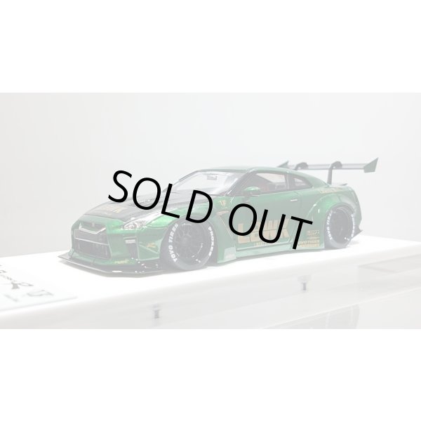 画像1: EIDOLON 1/43 LB WORKS GT-R Type 1.5 LB-Silhouette GT Wing ver. Metallic Green (1)