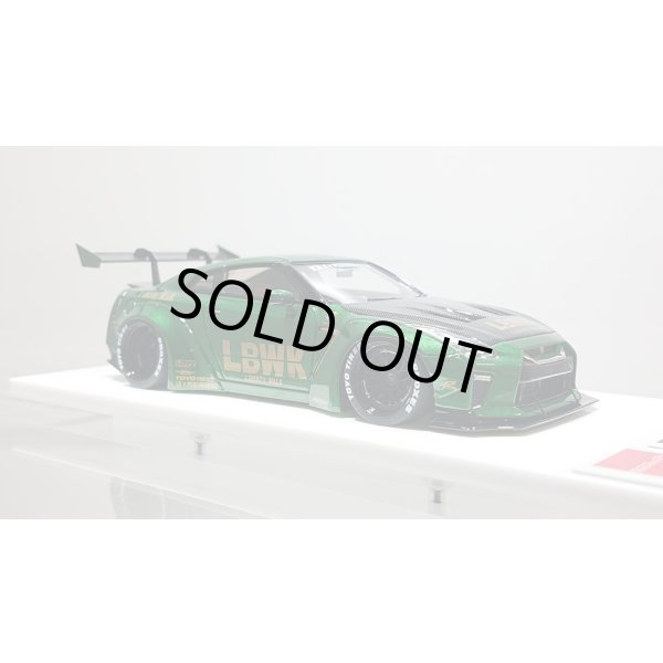 画像5: EIDOLON 1/43 LB WORKS GT-R Type 1.5 LB-Silhouette GT Wing ver. Metallic Green (5)