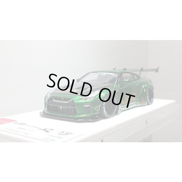 画像9: EIDOLON 1/43 LB WORKS GT-R Type 1.5 LB-Silhouette GT Wing ver. Metallic Green (9)
