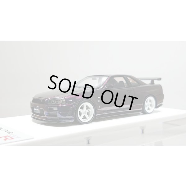 画像1: EIDOLON 1/43 NISSAN SKYLINE GT-R (BNR34) NISMO S-tune Midnight Purple 3 (1)
