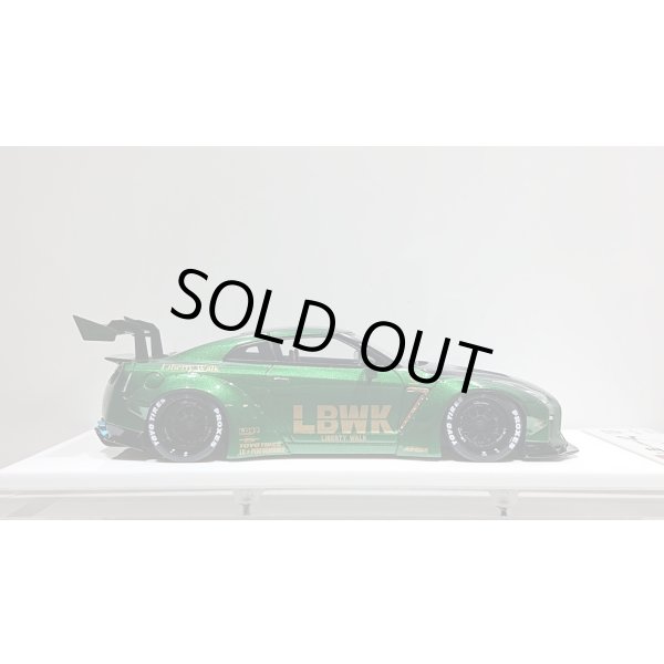 画像6: EIDOLON 1/43 LB WORKS GT-R Type 1.5 LB-Silhouette GT Wing ver. Metallic Green (6)